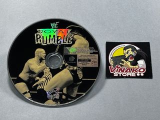 WWF Royal Rumble Sega Dreamcast NTSC-J Spinecard