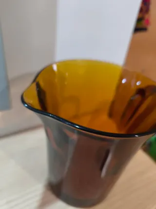 Jarra duralex con su icónico ámbar perfecto estado