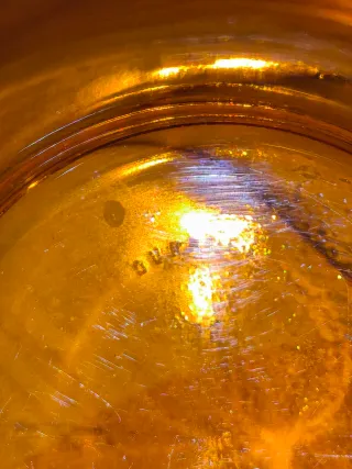 Jarra duralex con su icónico ámbar perfecto estado