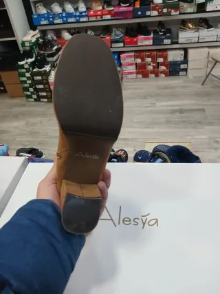 Botas altas Alesya marrones talla 39