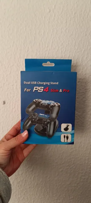 Caricatore Dual USB per PS4 Slim & Pro