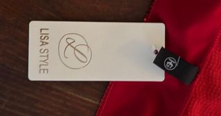 Giacchetto da sera LISA STYLE rosso