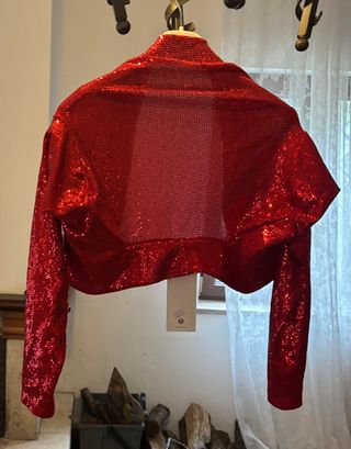 Giacchetto da sera LISA STYLE rosso