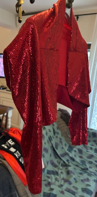 Giacchetto da sera LISA STYLE rosso