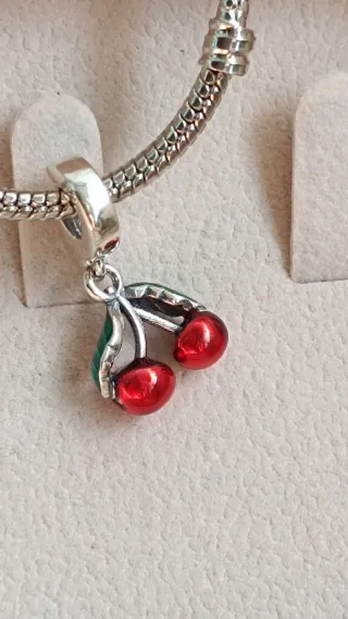 Charm Pandora cerezas rojas