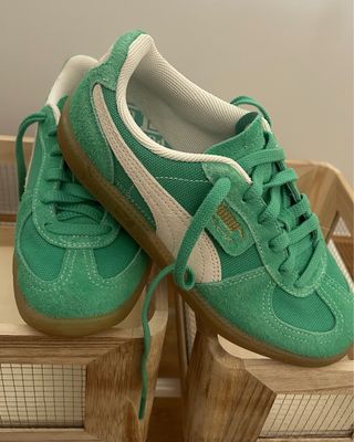 Zapatillas Puma Palermo Vintage Verde/Beige