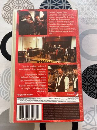 El Crimen de Cuenca VHS Película Española