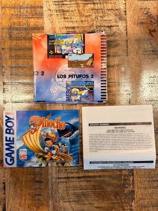 Pinocho Game Boy Nintendo