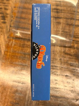 Pinocho Game Boy Nintendo