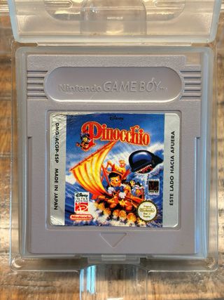 Pinocho Game Boy Nintendo