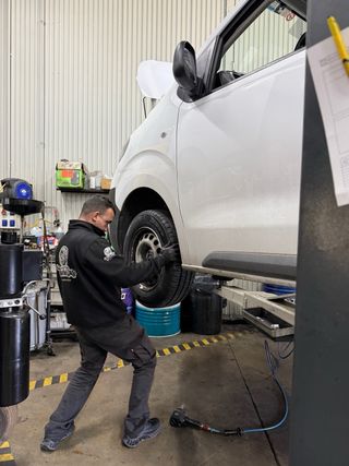 Cambio de neumáticos