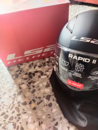 Casco Moto LS2 Rapid II Negro