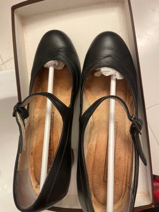 Zapatos Flamenco Profesionales Negros