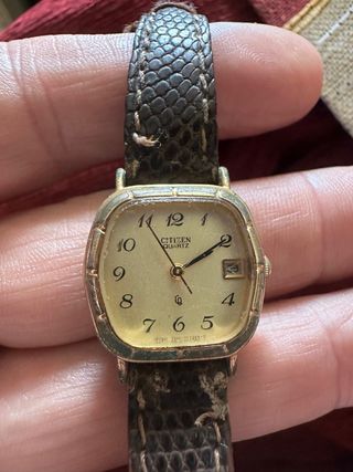 Orologio Citizen al quarzo da donna oro/marrone