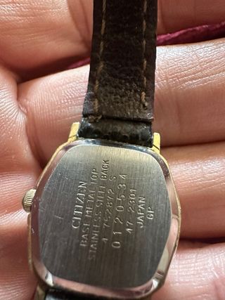 Orologio Citizen al quarzo da donna oro/marrone