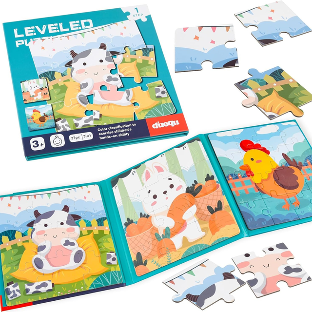 Puzzle Magnético Animales Granja Rompecabezas