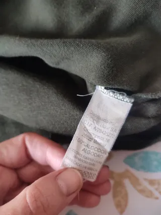 Camiseta manga larga verde oliva Tex