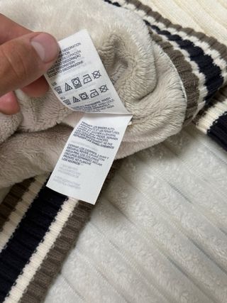 Maglione Tommy Hilfiger Donna Beige/Bianco