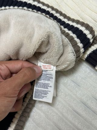 Maglione Tommy Hilfiger Donna Beige/Bianco