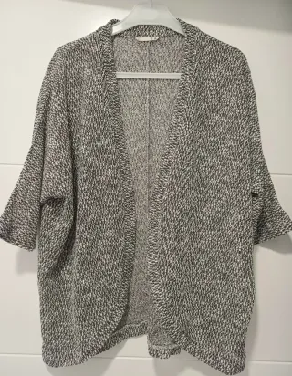 Cárdigan manga corta