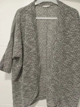 Cárdigan manga corta