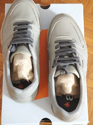 Zapatillas Art unisex beige/gris