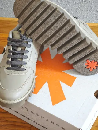 Zapatillas Art unisex beige/gris