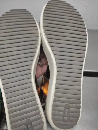 Sandalias Stonefly Talla 39 Oro y Plata