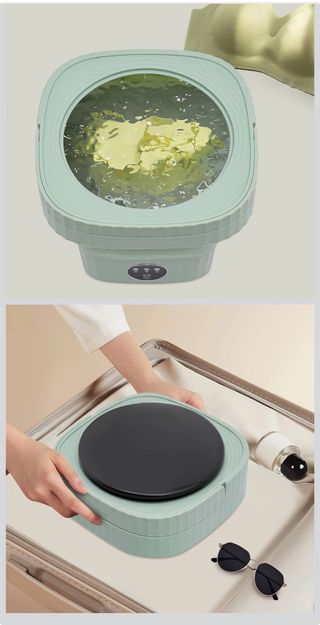 Mini lavadora plegable 6L portátil