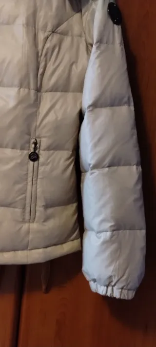 Piumino donna invernale beige