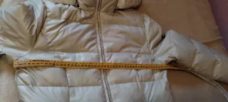 Piumino donna invernale beige