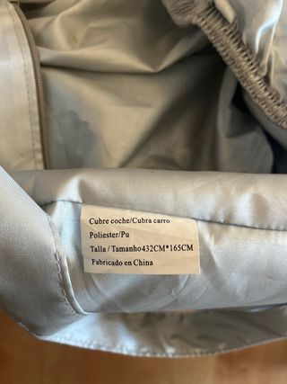 Funda para coche impermeable