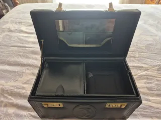 Joyero neceser Vintage de Piel para Viaje