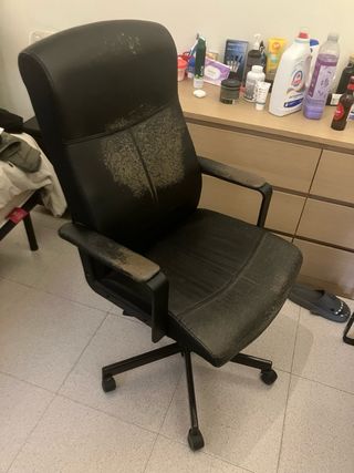 Silla de escritorio negra