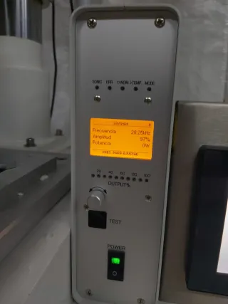 Soldadora Ultrasonidos Sobremesa TECNOSONIC