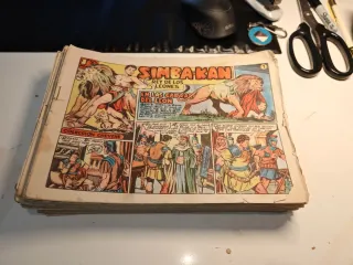 Colección tebeos simba-kán 55 unidades diferentes