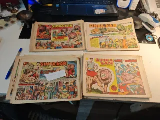Colección tebeos simba-kán 55 unidades diferentes