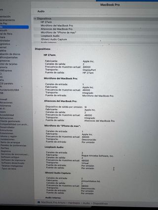 MacBook Pro Apple 2018 15’ I9- 6 núcleos, 32 gb