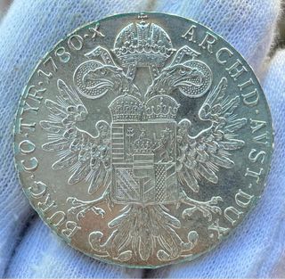 Moneda PLATA AUSTRIA 1780 THALER MARIA THERESA SC-