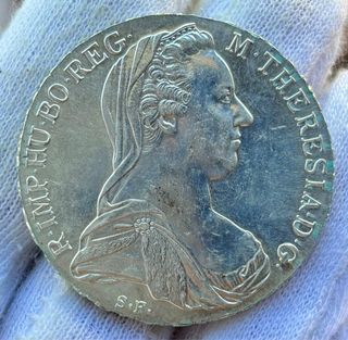 Moneda PLATA AUSTRIA 1780 THALER MARIA THERESA SC-