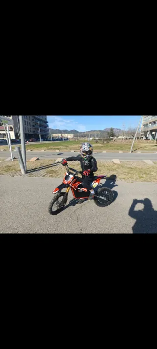 Moto Eléctrica Cross 1200W