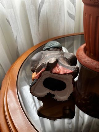 Hucha Mono Pirata con Saco y Hacha