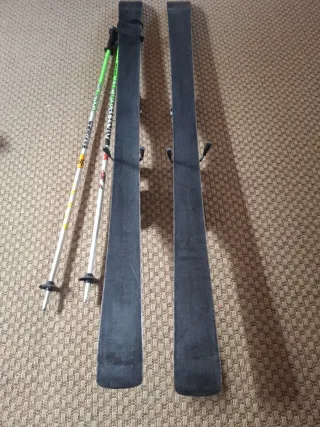 Equipo Esquí Júnior Volkl P50 140cm Botas 37-38