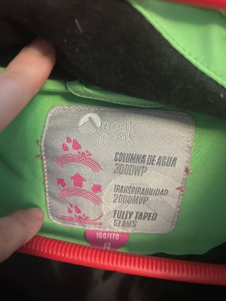 Chaqueta esquí The North Face niño/niña M