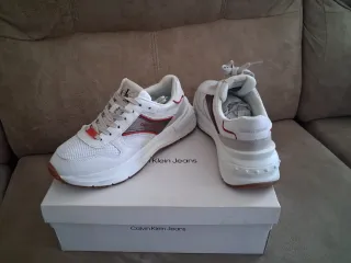 Calvin Klein Jeans Zapatillas Chunky Runner Blanco