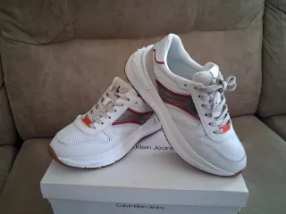 Calvin Klein Jeans Zapatillas Chunky Runner Blanco