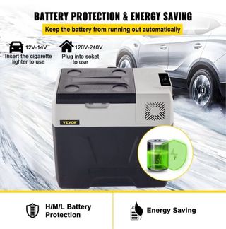 Nevera Portátil VEVOR 50L 12V/220V- NUEVA