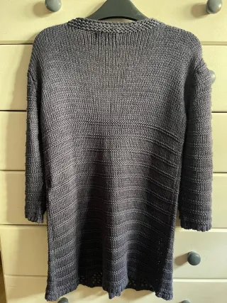 Cárdigan gris talla 42