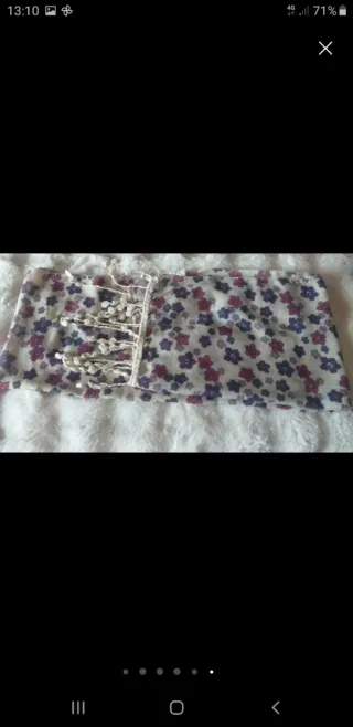 Conjunto chaqueta y vestido berenjena + pañuelo.