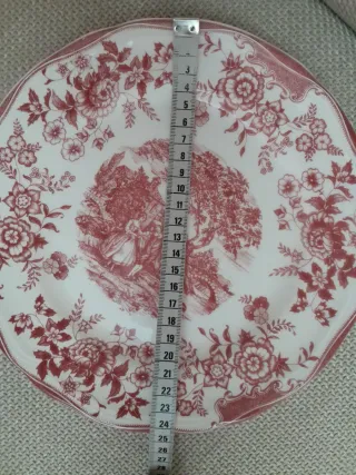 Lote 3 Platos Quadrifoglio Cerámica antigua.